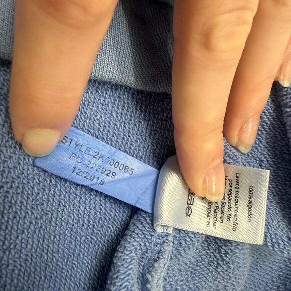 Vineyard Vines Marthas Vineyard Blue Womens XS Funnel Neck Pullover Sweatshirt - Picture 6 of 9
